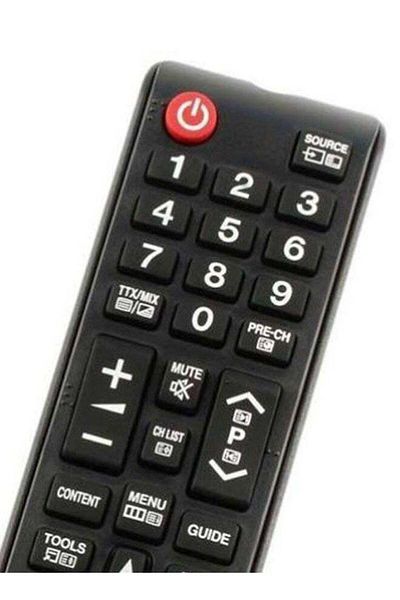 erorex Remote Control For Samsung TV Black