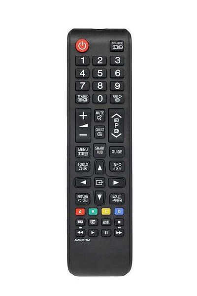 erorex Replacement Wireless Universal TV Remote Control For Samsung HD LED Smart TV Black