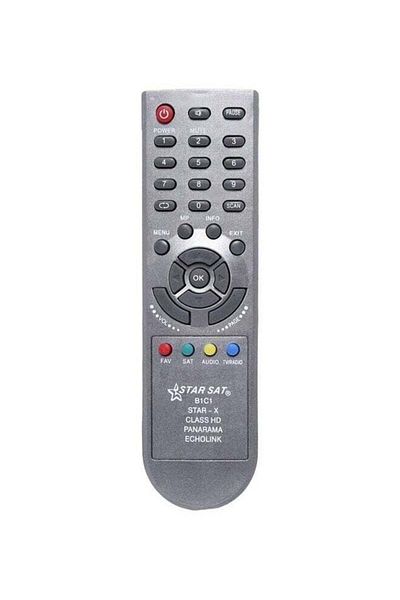 erorex جهاز التحكم عن بعد لجهاز الاستقبال Starsat Silver
