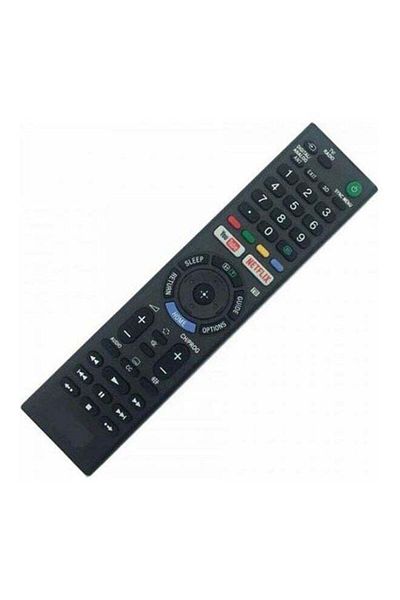 erorex Remote Control For Sony Smart Screens Black