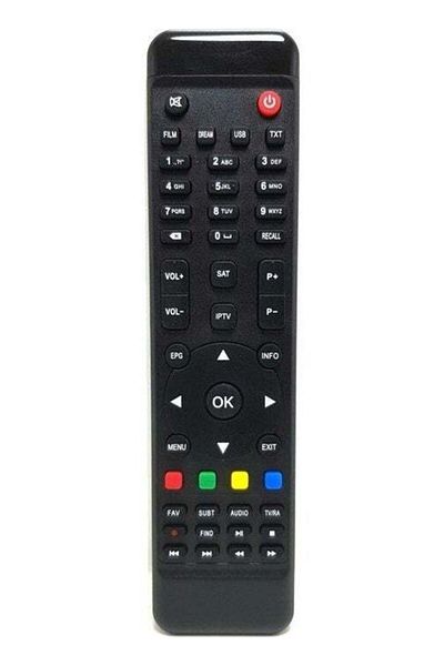 erorex جهاز التحكم عن بعد الخاص بتلفزيون Dreamstar Tribune HD IP TV عبر الأقمار الصناعية