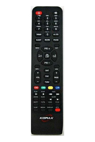 erorex جهاز التحكم عن بعد 1668 Korax Full HD