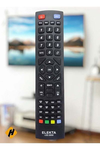 erorex Replacement TV Remote Control For Elekta LED 5055