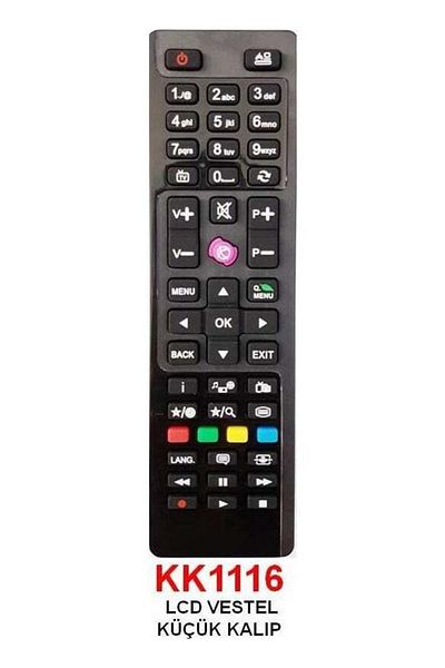 erorex Vestel Smart Led Tv Compatible Mini Remote Control