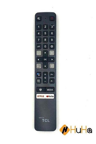 erorex Replacement Remote Control for TCL Mini-LED QLED 4K UHD Smart Android TV