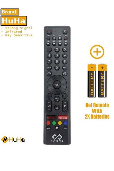 erorex Replacement Remote Control For Class Pro Smart Tv