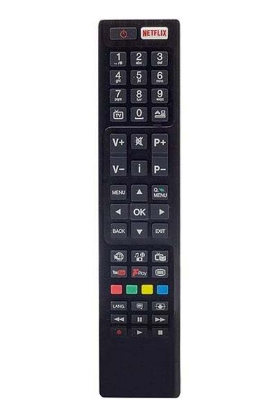 erorex جهاز تحكم عن بعد Herz Kl لتلفزيون LCD-LED مزود بأزرار تشغيل Netflix-Youtube