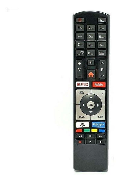 erorex Hi-Level 49UHL650 49 Inch 4K Smart LED TV Remote with Prime Video You Tube Netflix Button Thick Type