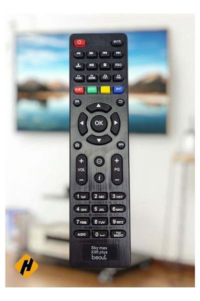 erorex Replacement Remote Control For Sky Max TV Box, Android X96 Plus TV Box & Beout TV Box