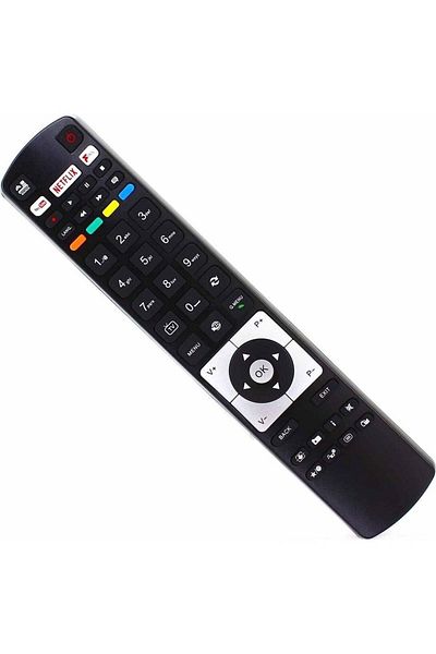 erorex Seg 43SBF700 Compatible LED TV Remote Netflix