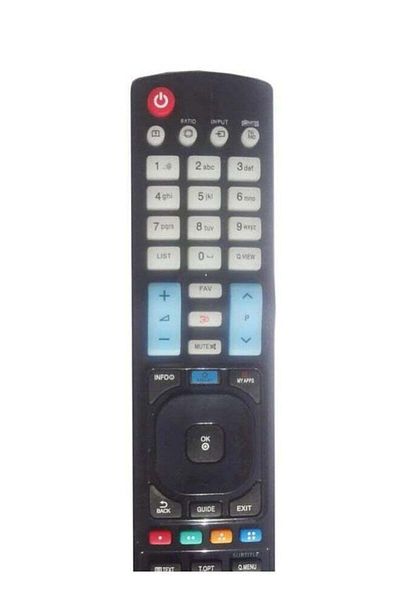 erorex Tv Remote Control For Lg Smart 3D Screen Black