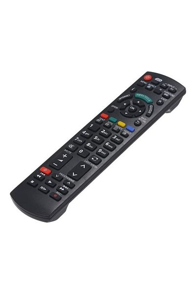 erorex IR Remote Control For Panasonic LCD, LED TV Black