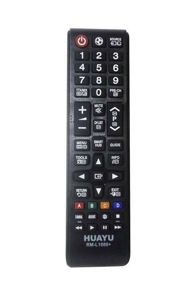 erorex Remote Control For Smart Samsung TV Screen Black