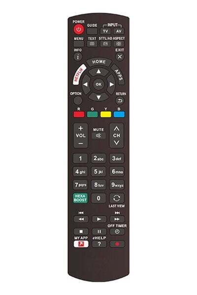 erorex جهاز التحكم عن بعد RM-L1378 LCD LED Netflix من باناسونيك 123085