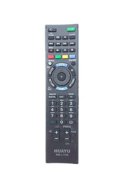 erorex Remote Control For Sony Led Lcd Tv Black