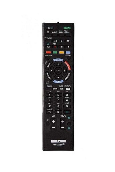erorex Universal TV Remote Control For Sony Black