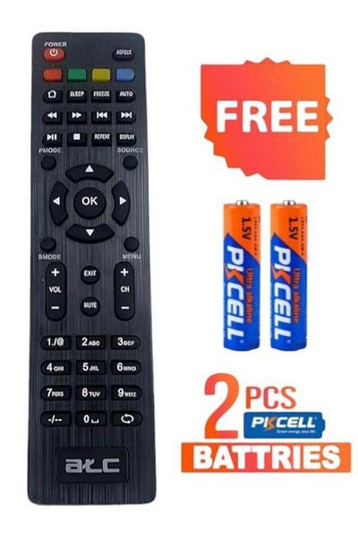 erorex Infrared Universal TV Remote Control for ATC LED Black