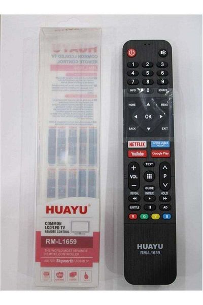 erorex جهاز تحكم عن بعد بديل لأجهزة تلفاز Skyworth Smart LCD LED RML1659