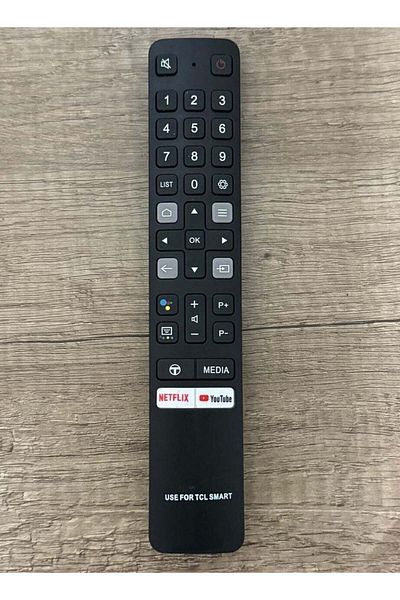 erorex Remote Control For Tcl Smart, Lcd, Led Tv Black