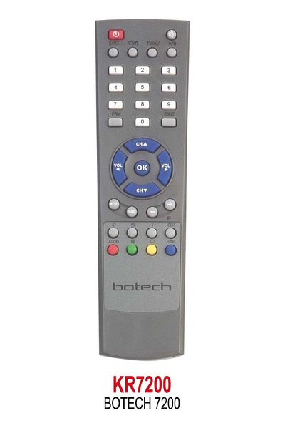 erorex Botech 7200 Satellite Receiver Remote Control