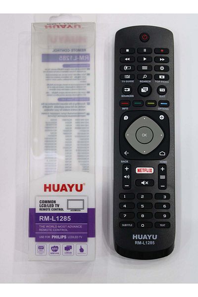 erorex Philips TV Replacement Remote Ideal Control with Same Functions as The original remote RML1285