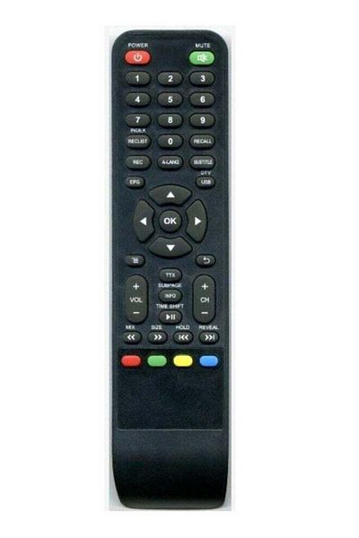 erorex Universal Tv Remote Control Black