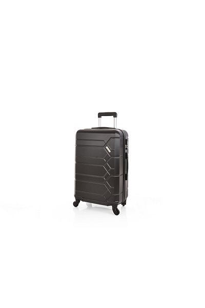 New Travel مجموعة حقائب سفر صلبة من مادة ABS مكونة من 4 قطع مع حقيبة تجميل مقاس 28/24/20/12 بوصة BR979/4P