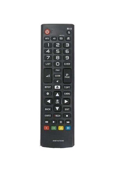 erorex Remote Control Fit For Lg Lcd Led Smart Tv Black