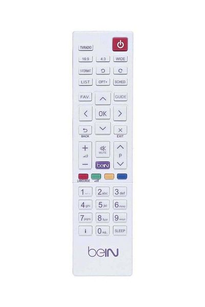 erorex Bein Sport Receiver TV Remote Control White