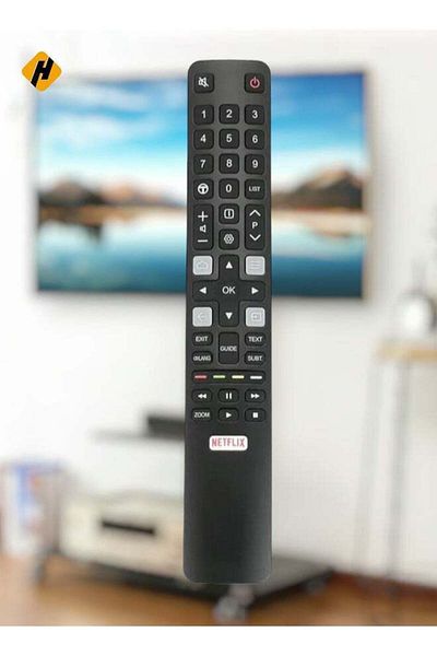 erorex Replacement Remote Control For TCL Smart TV LCD LED With Netflix Smart Key Button