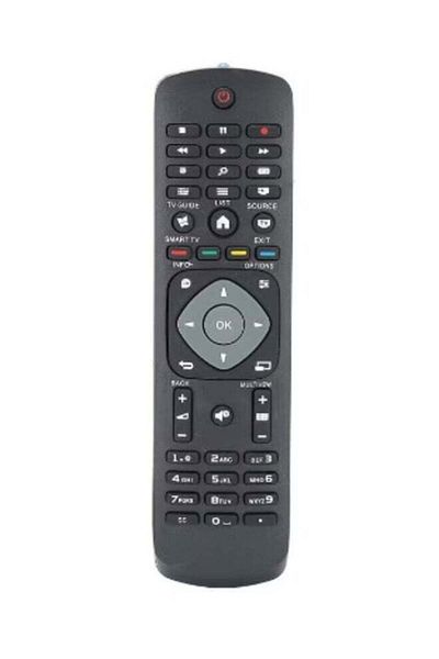 erorex Remote Control For Philips LCD, LED, Smart TV Black