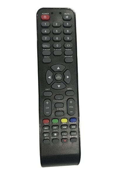 erorex جهاز التحكم عن بعد لجهاز استقبال الأقمار الصناعية Onvo Ov Series 4K للتلفزيون الذكي LED الذي يعمل بنظام Android