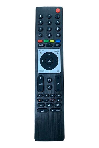erorex Arçelik Beko Grundig Compatible Smart LED Television Remote with 3D Buttons 1119