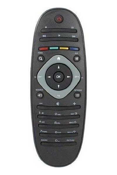 erorex جهاز التحكم عن بعد المتوافق مع تلفزيون LED الذكي Philips 37PFL7666H 12