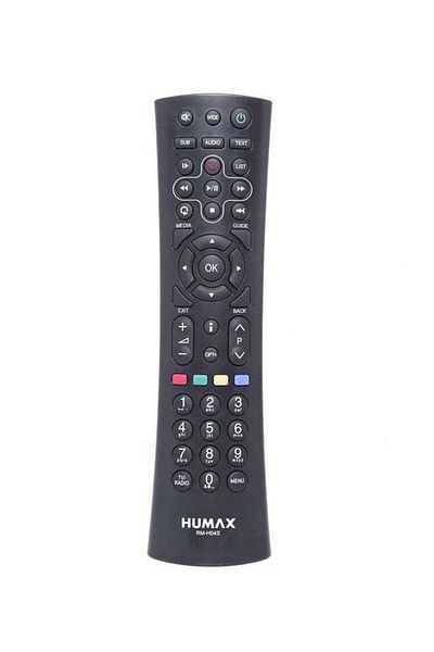 erorex Remote Control For Satellite Receiver Black