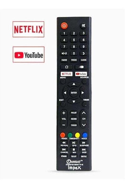 erorex Remote Control For Dansat Smart Startrack Onix Grace Felexy Impex G-Ten Lcd Led