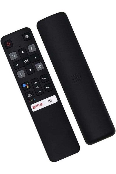 erorex Replacement Universal Remote Control For TCL LED LCD Smart TV Black
