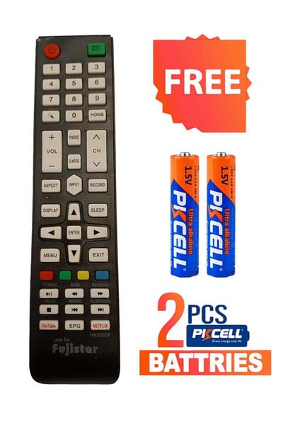 erorex جهاز تحكم عن بعد بديل من AMGREEN لتلفزيون Fujistar LCD LED
