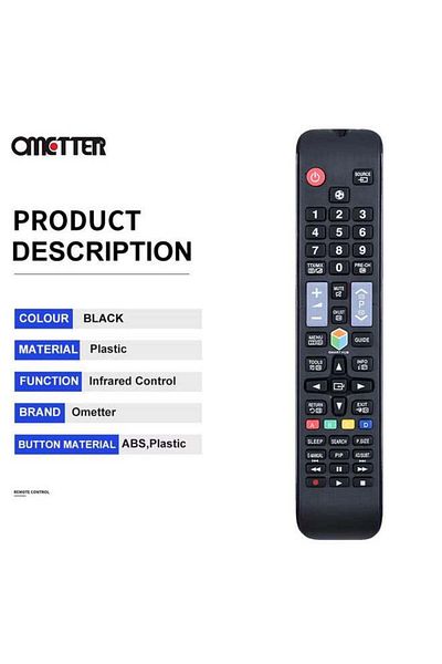 erorex NEW BN59-01178F For SAMSUNG LCD TV Remote Control BN5901178F UA55H6800AW UA60H6300AW