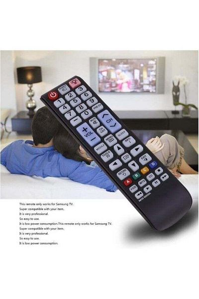 erorex Original Smart Intelligent Remote Control For Samsung Tv Black
