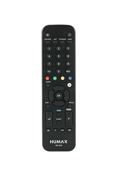 erorex Remote Control For All Receivers Black