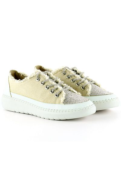 Erkan Saçmacı Adidași Vanessa Beige Denim Stone