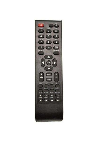 erorex Remote Control For Lcd Led Tv Black