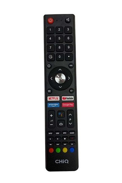 erorex جهاز التحكم عن بعد للتلفزيون CHIQ Arrow Wansa TV L32H7N، L32H7S، U43H7AN LCD LED Android TV
