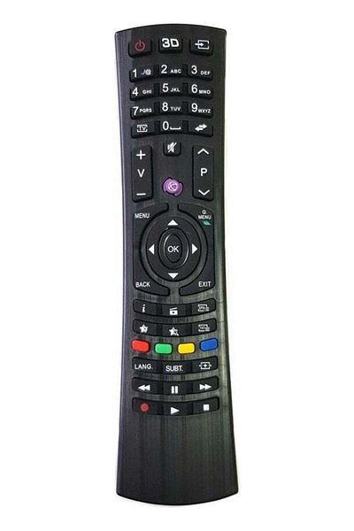 erorex جهاز التحكم عن بعد FULLY-313H المتوافق مع أجهزة التلفاز LCD ثلاثية الأبعاد من Vestel