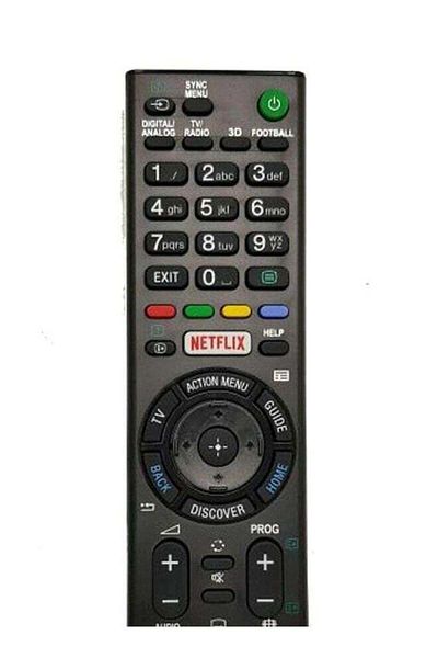erorex Remote Control For Sony Tv Black