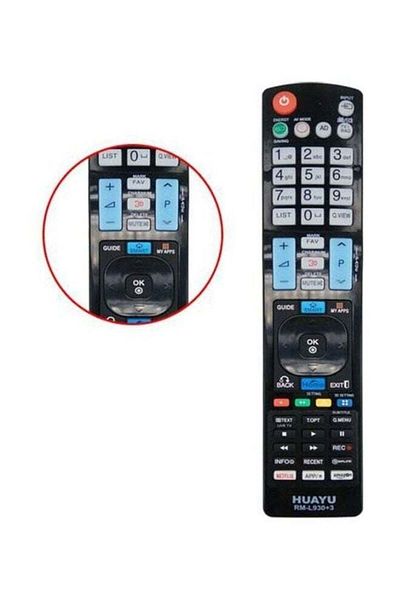 erorex Lg 3D Remote Works On Lg Smart Screens Black