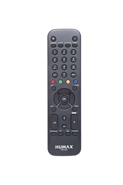 erorex Satellite Receiver Remote Control For Humax Black