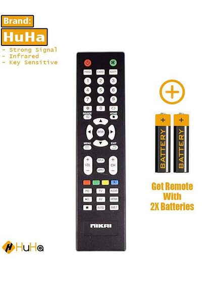 erorex Replacement Remote Compatible with Nikai Smart TV