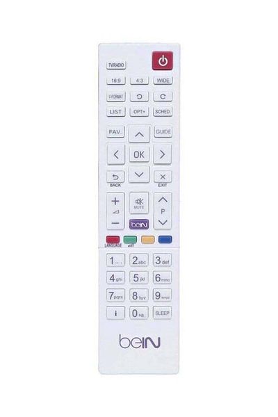 erorex Bein Sport Receiver Tv Remote Control White
